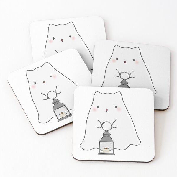 Item preview, Spooky kitty patterned designed and sold by caroodles.