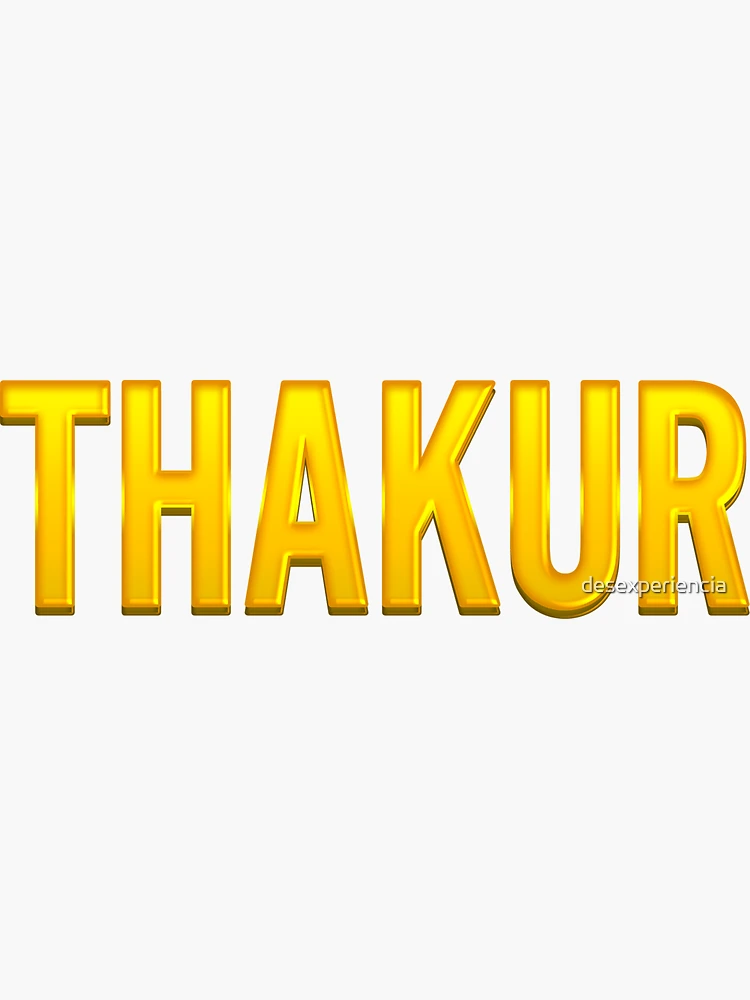 Thakur Family Name