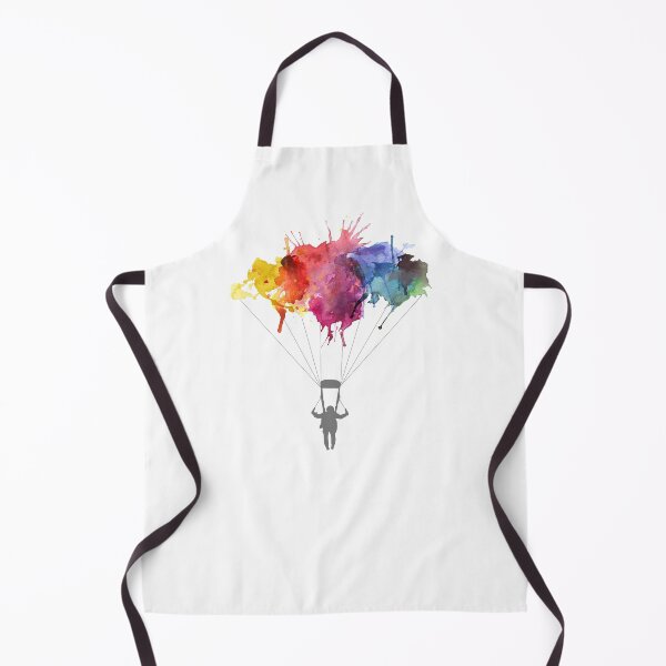 Item preview, Skydiving, Skydiver parachute, parachuting. Watercolor Illustration designed and sold by STYLESYNDIKAT.