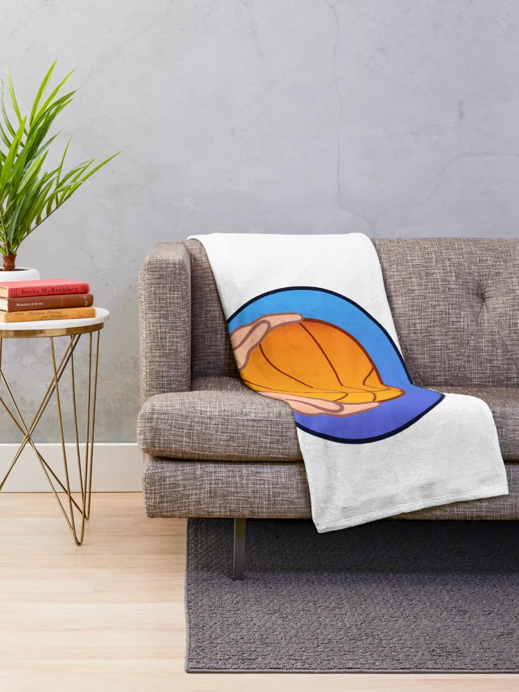 Thumbnail 2 of 6, Throw Blanket, Basketball designed and sold by VibeCraft Design.