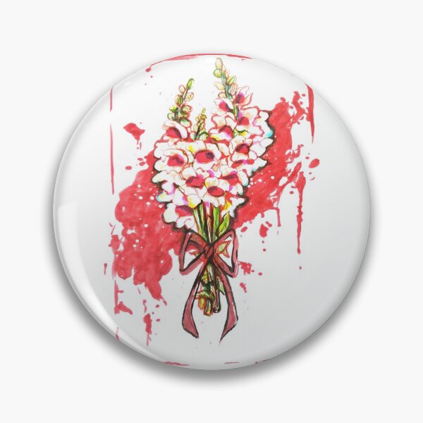 Item preview, Bloody Flowers- snapdragons drawing designed and sold by Jae  Rainbow.