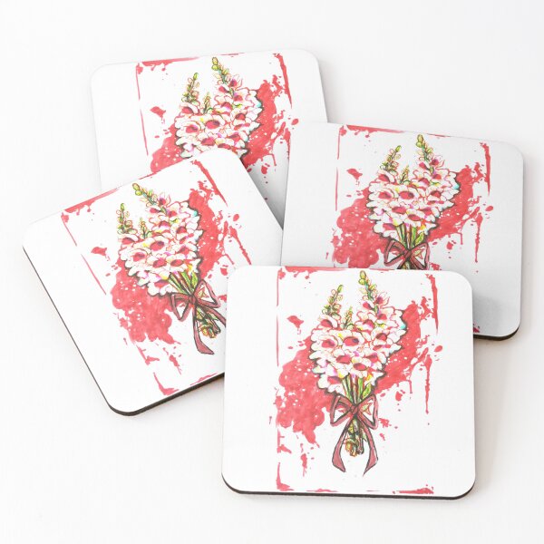 Item preview, Bloody Flowers- snapdragons drawing designed and sold by Jae  Rainbow.