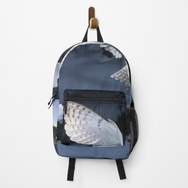 Item preview, Lechuza aterrizando en una rama cubierta de nieve designed and sold by ScienceSource.