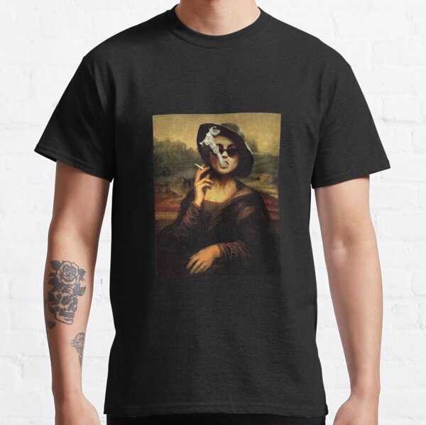 t shirt mona lisa dab