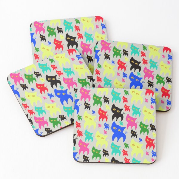 Item preview, Multicolored Cats designed and sold by evelyn-at-work.