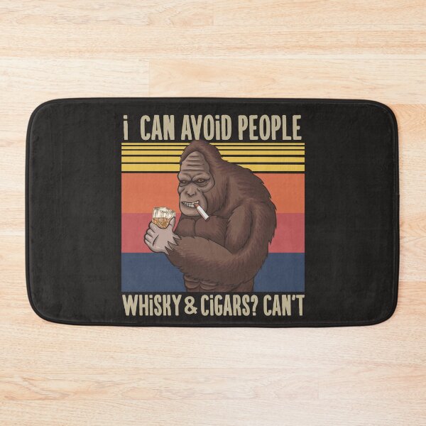 Item preview, Whiskey & Cigars Lovers Cartoon Gift designed and sold by MrEddie10.