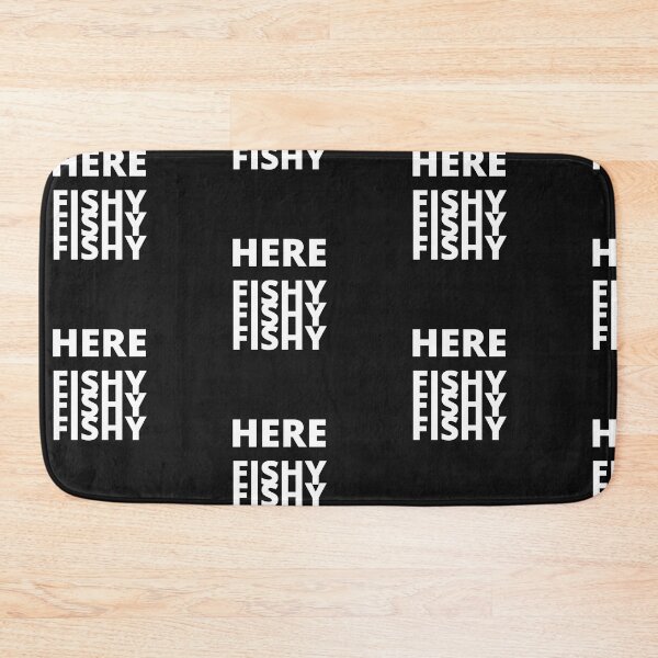 Item preview, Here Fishy Fishy Fishy designed and sold by WorldPrintTees.