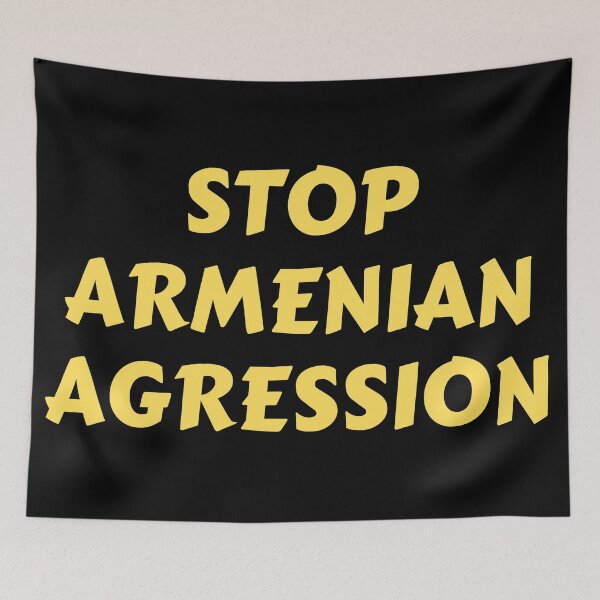 Item preview, STOP ARMENIAN AGRESSION designed and sold by MoMasry.