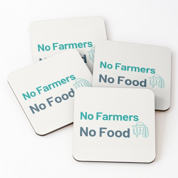 Item preview, No Farmers No Food designed and sold by cation-studio.