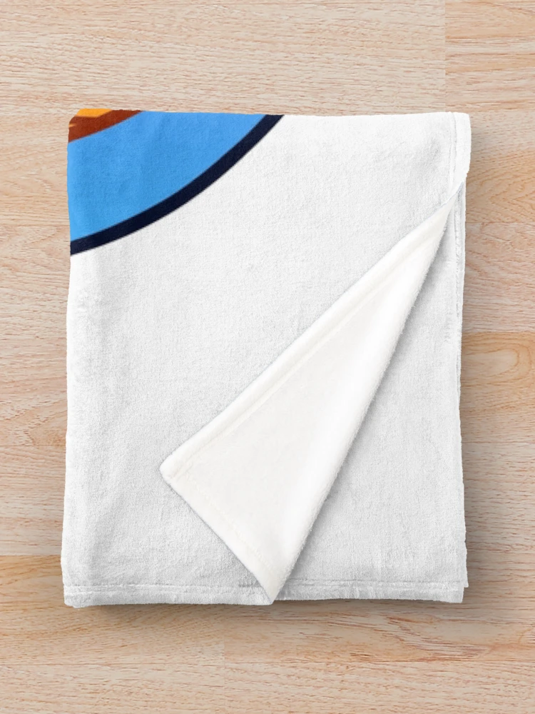 Thumbnail 3 of 6, Throw Blanket, Basketball designed and sold by VibeCraft Design.