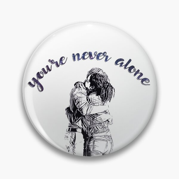 Item preview, You're Never Alone (Mac & Riley) designed and sold by sticktosunshine.