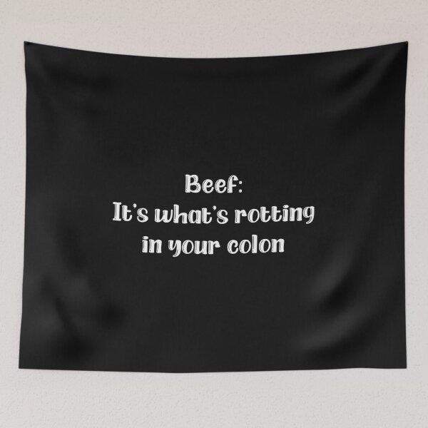 Item preview, Beef: It’s what’s rotting in your colon. designed and sold by HMMOUCH.