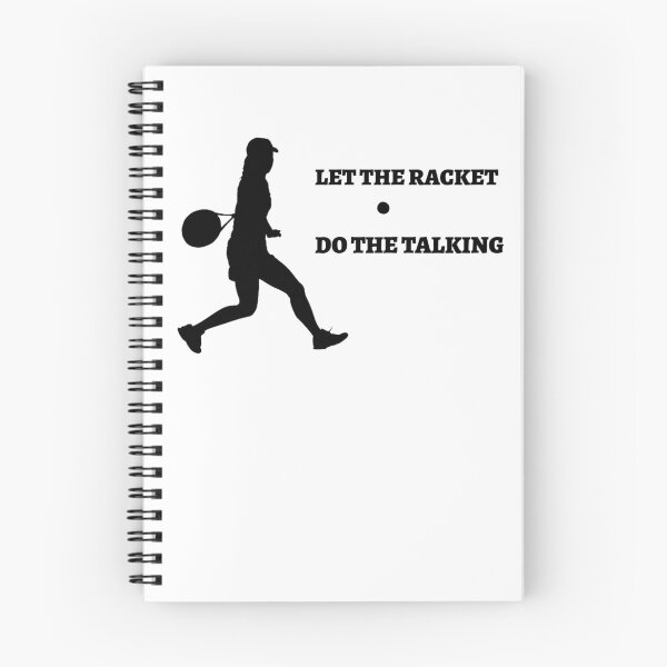 Item preview, Let The Racket Do The Talking designed and sold by Patocarto.