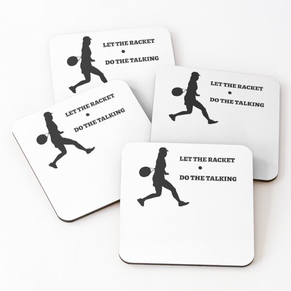 Item preview, Let The Racket Do The Talking designed and sold by Patocarto.