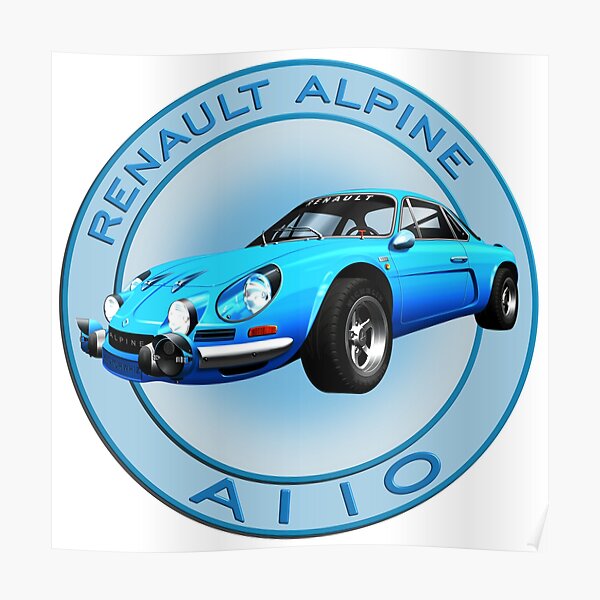 Renault Alpine A110 Poster