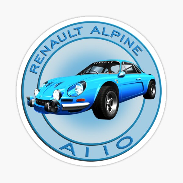 Renault Alpine A110 Sticker
