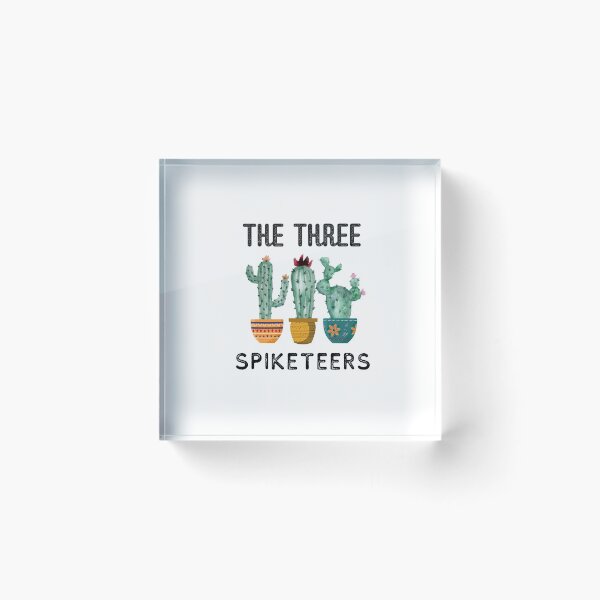 Item preview, The Three Spiketeers - Cactus Theme designed and sold by Achidesign.