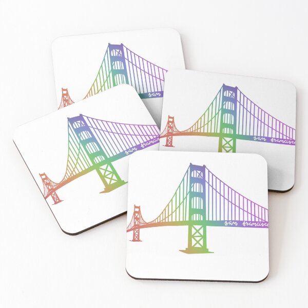 Item preview, Rainbow San Francisco designed and sold by stcklr4stickers.