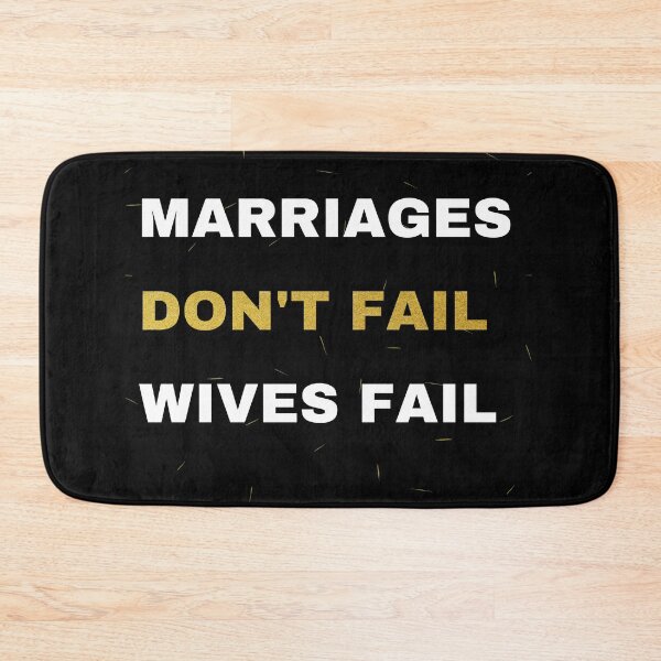 Item preview, Marriages Don't Fail Wives Fail Funny Divorce Gift designed and sold by Thecitiesstore.