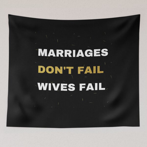 Item preview, Marriages Don't Fail Wives Fail Funny Divorce Gift designed and sold by Thecitiesstore.
