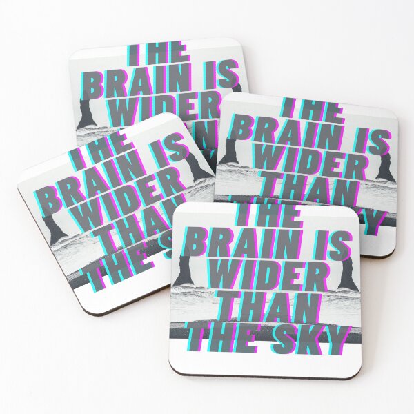 Item preview, THE BRAIN IS WIDER THAN THE SKY gift idea designed and sold by Zakaria daoudi.