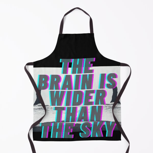 Item preview, THE BRAIN IS WIDER THAN THE SKY gift idea designed and sold by Zakaria daoudi.