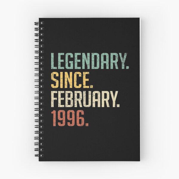 Item preview, Legendary Since February 1996 25th Birthday Gift 25 Years Old Vintage February 1996 designed and sold by Takatv.