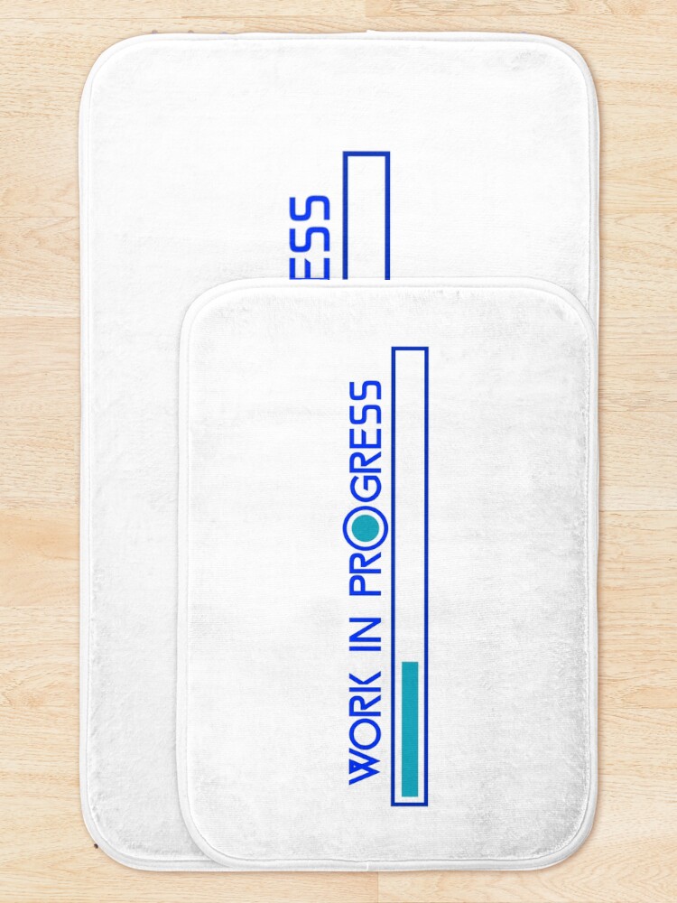 Thumbnail 5 of 6, Bath Mat, Work In Progress designed and sold by Arva-Designs.