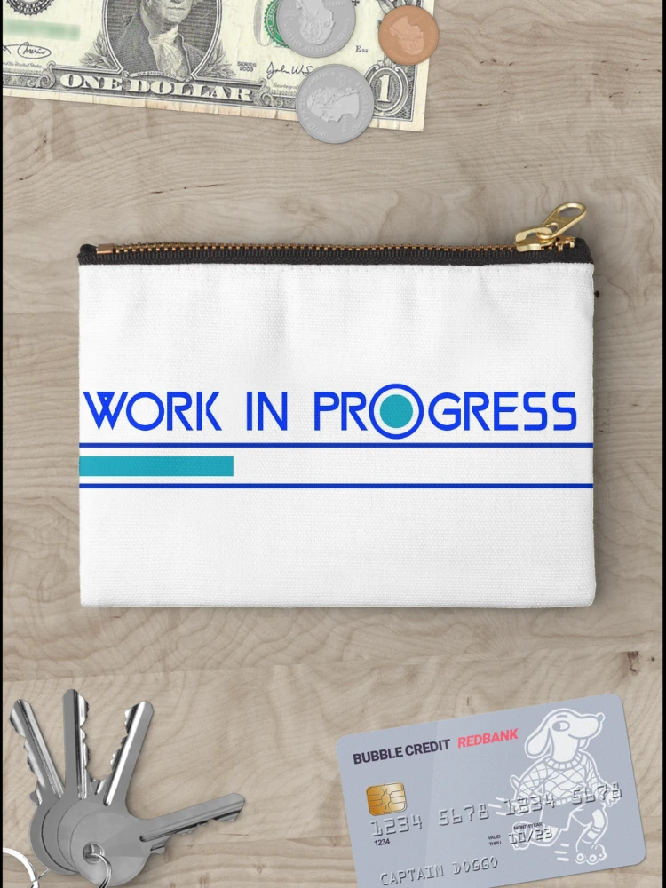 Thumbnail 3 of 4, Zipper Pouch, Work In Progress  designed and sold by Arva-Designs.