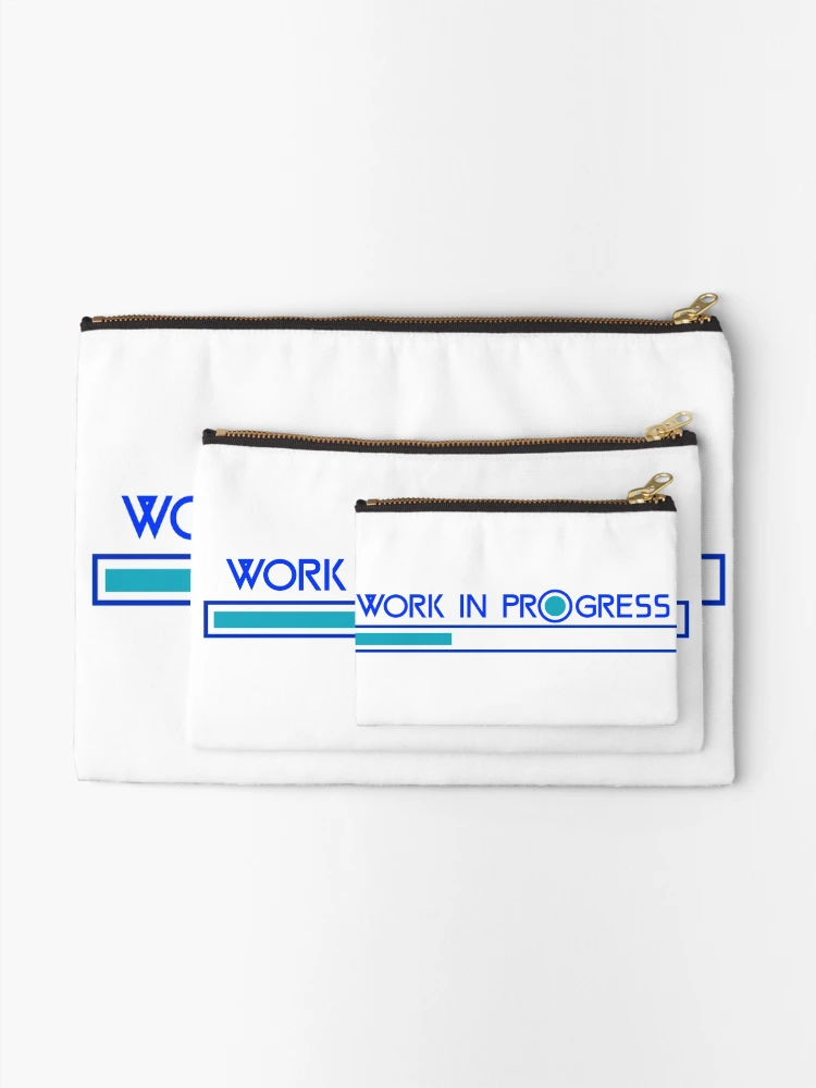 Thumbnail 2 of 4, Zipper Pouch, Work In Progress  designed and sold by Arva-Designs.