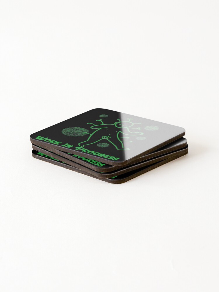 Thumbnail 4 of 5, Coasters (Set of 4), Work In Progress designed and sold by Arva-Designs.