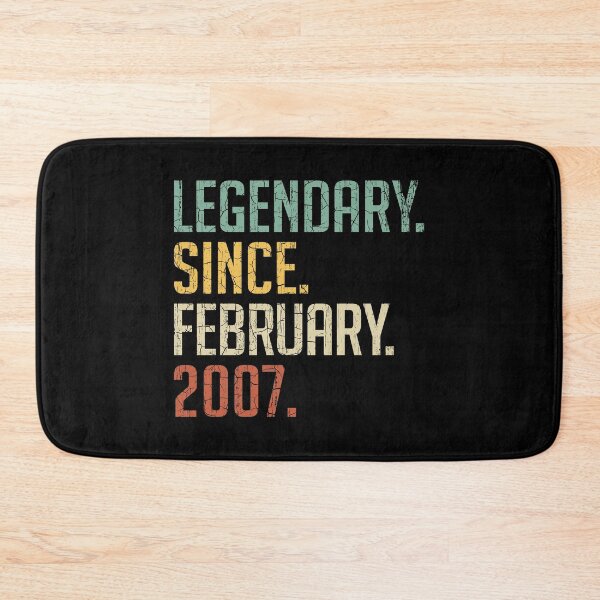 Item preview, Legendary Since February 2007 14th Birthday Gift 14 Years Old Vintage February 2007 designed and sold by Takatv.