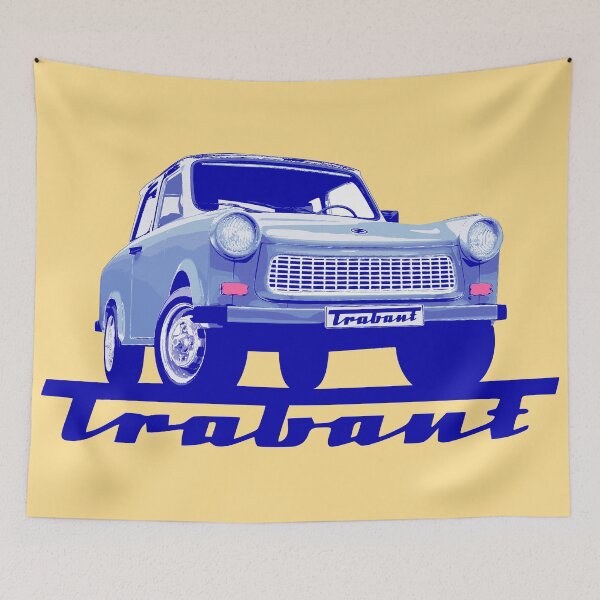 Item preview, Trabant Blue designed and sold by Groenendijk.