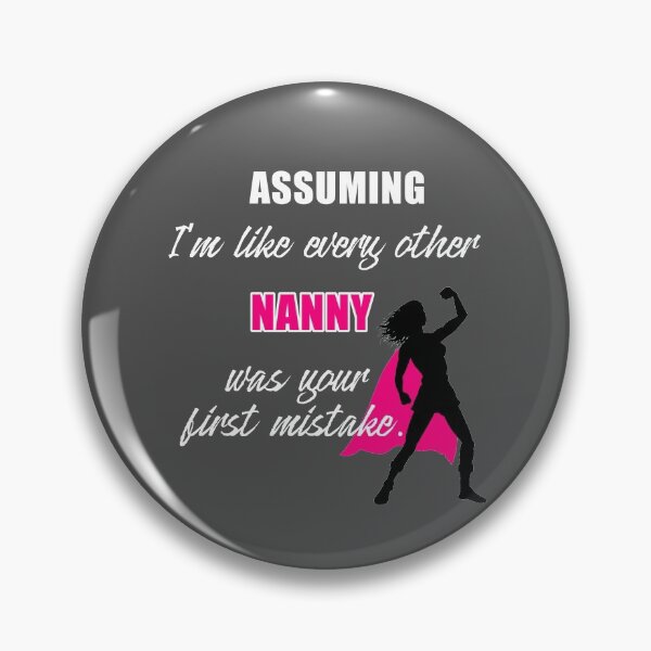 Item preview, Funny Nanny - Superhero Kindermädchen designed and sold by STYLESYNDIKAT.