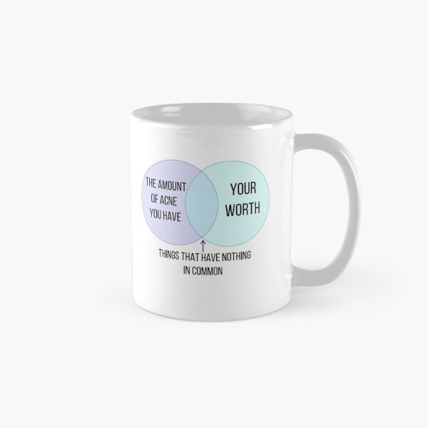 Item preview, The Amount of Acne You Have And Your Beauty designed and sold by ThoughtJumble.
