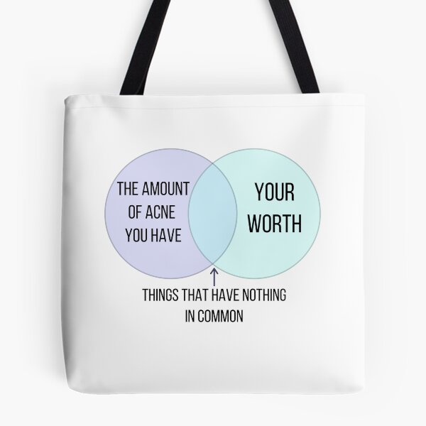 Item preview, The Amount of Acne You Have And Your Beauty designed and sold by ThoughtJumble.