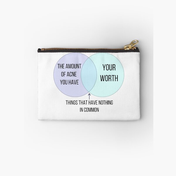 Item preview, The Amount of Acne You Have And Your Beauty designed and sold by ThoughtJumble.