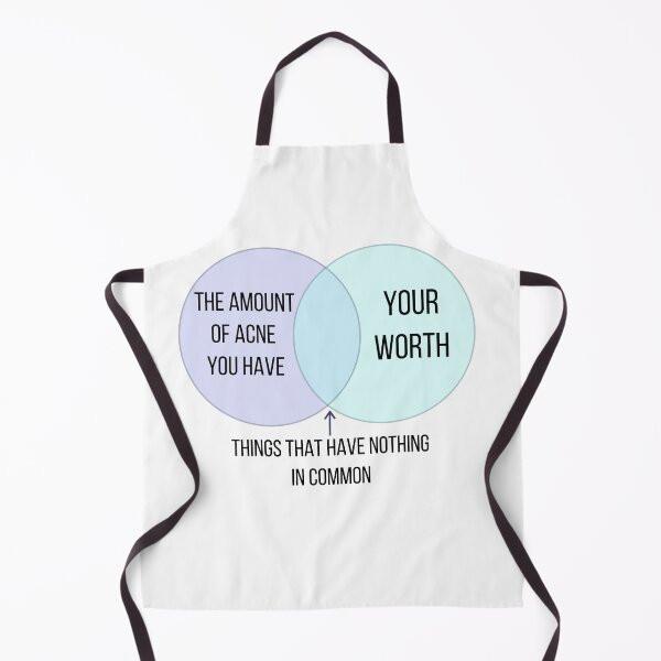 Item preview, The Amount of Acne You Have And Your Beauty designed and sold by ThoughtJumble.