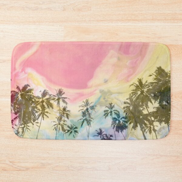 Item preview, Life Is Laughter Under the Palms Colorful Graphic designed and sold by iketo90.