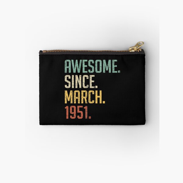 Item preview, Awesome Since March 1951 70th Birthday Gift 70 Years Old Vintage March 1951 designed and sold by Takatv.