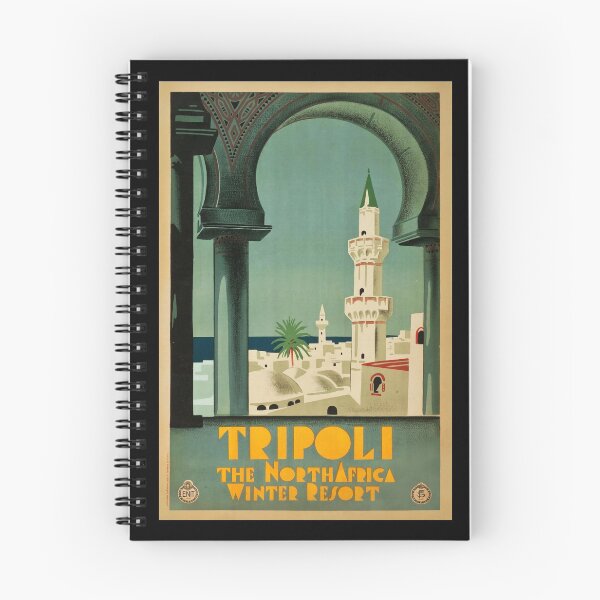 Item preview, Tripoli retro poster designed and sold by CorasPosters.