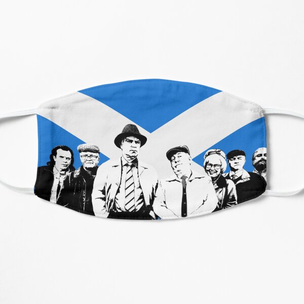 Craiglang's Finest with Scottish Flag Flat Mask