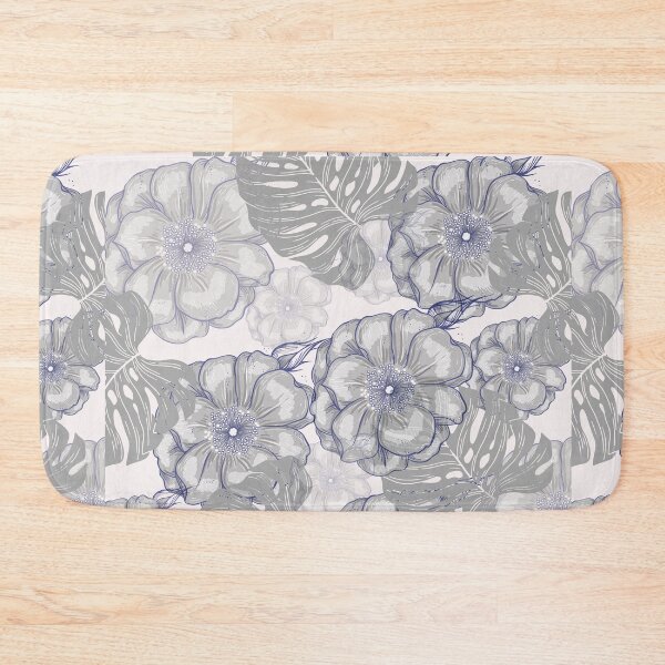 Item preview, Flowers and Palm Leaves designed and sold by aboniteblanc.