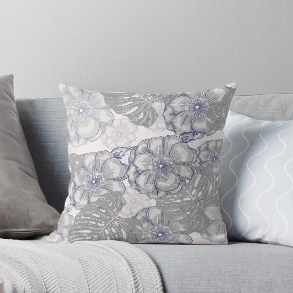 Item preview, Flowers and Palm Leaves designed and sold by aboniteblanc.