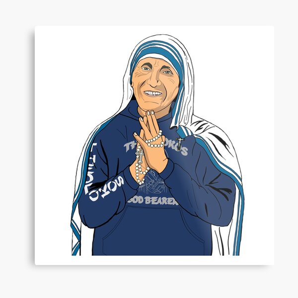 Theotokos sticker Metal Print