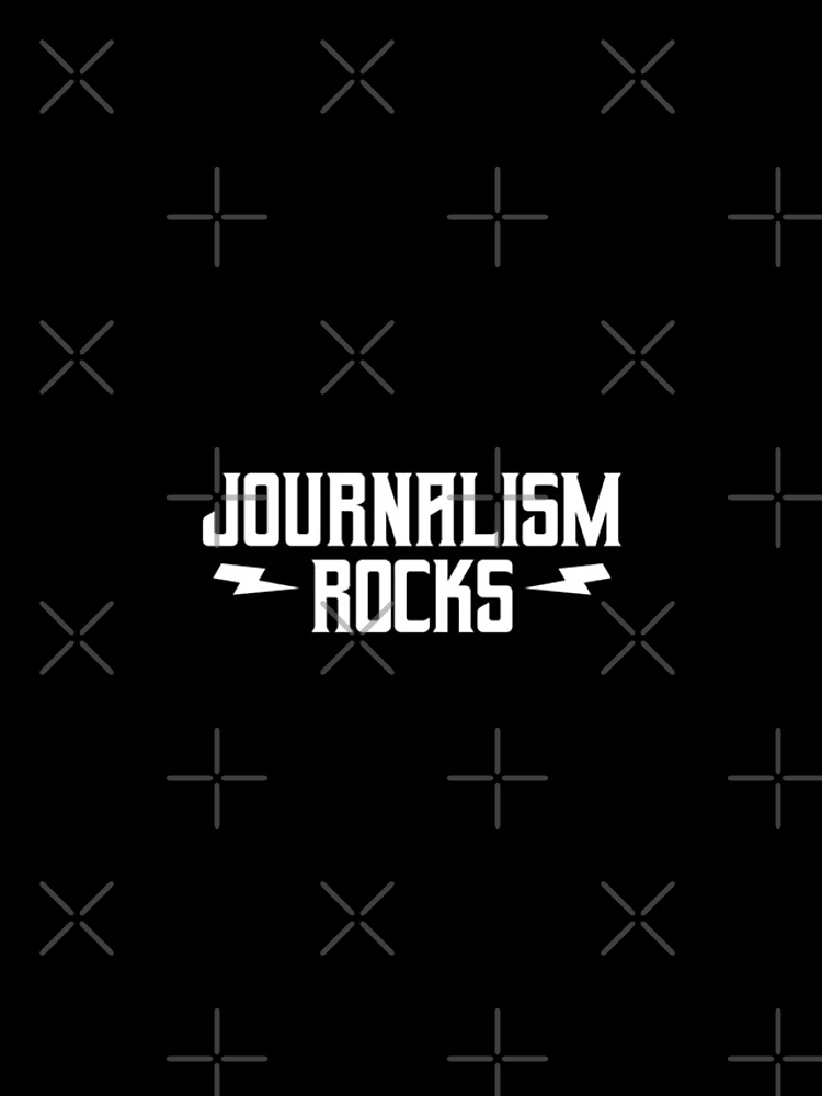Thumbnail 4 of 4, iPhone Case, Journalism Rocks designed and sold by teesaurus.