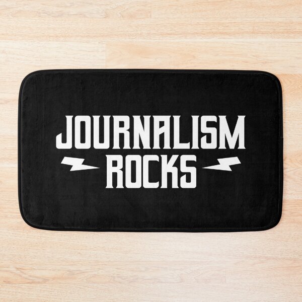 Item preview, Journalism Rocks designed and sold by teesaurus.