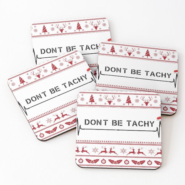 Item preview, Don't Be Tachy - Ugly Christmas Sweater Nurse T-shirt designed and sold by Lastazizi.