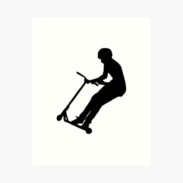 SkatePro Silhouette Scooter Freestyle