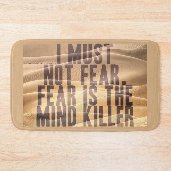 Item preview, I must not fear. Fear is the mind killer designed and sold by Ztudio.